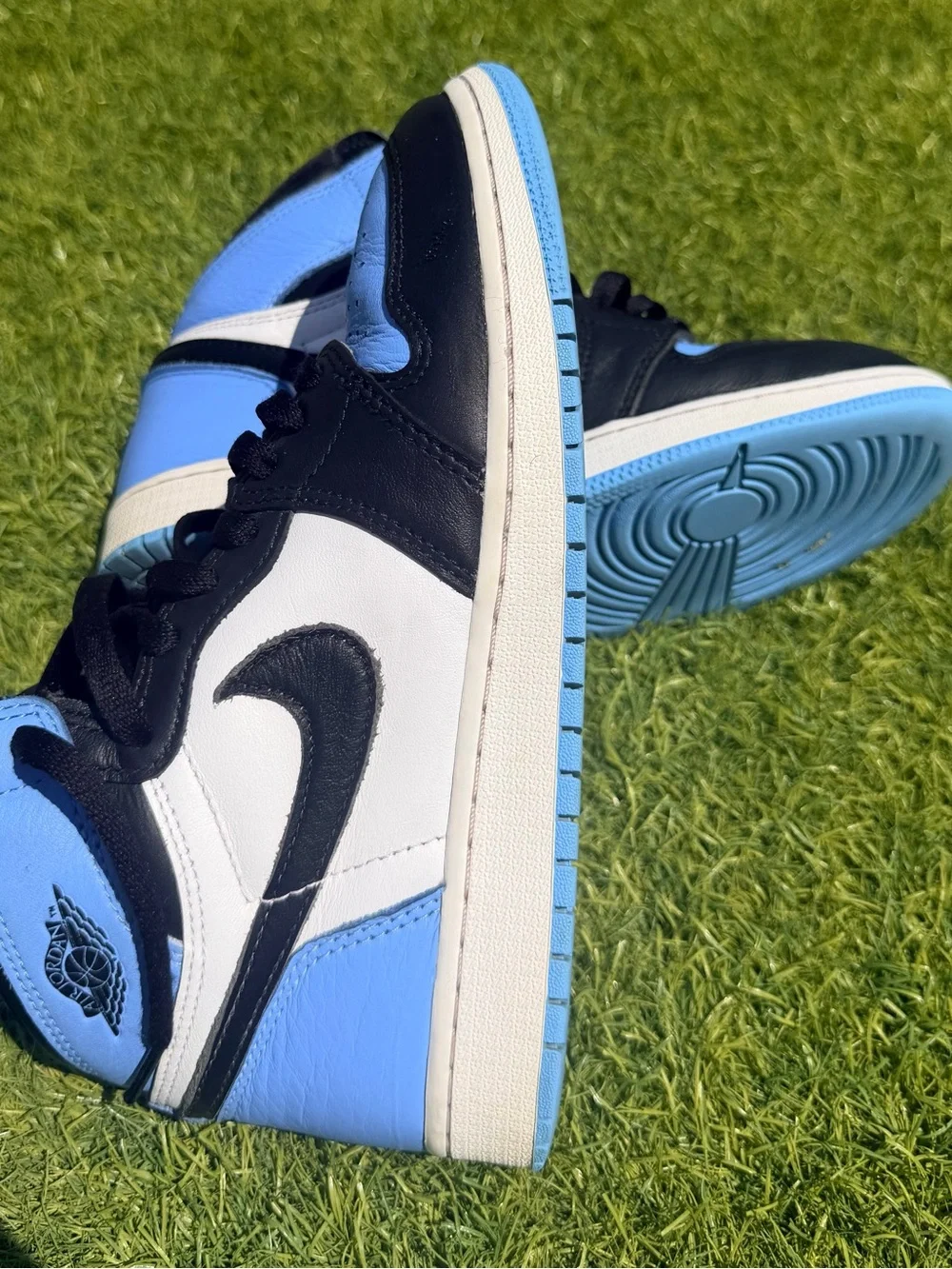 Jordan Kids Sneakers in Light Blue/Black/White